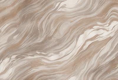 The primary subject of the image is a patterned surface, which appears to be a marble or stone texture. The setting is a room with a wall featuring this unique design. The visual style of the image is a close-up of the pattern, showcasing the intricate details of the surface. The colors and mood of the image are predominantly neutral, with a focus on the natural tones and textures of the marble or stone.