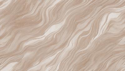 The primary subject of the image is a marble-like surface with a patterned texture. The setting is a room with a brown and white color scheme. The visual style is a close-up of the marble-like surface, which gives the impression of a natural stone texture. The colors and mood of the image are warm and earthy, with a sense of sophistication and elegance.