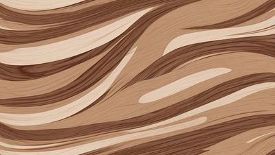The primary subject of the image is a wooden surface with a unique and intricate design. The setting is a close-up of the wooden surface, showcasing the details of the pattern. The visual style is a combination of a photo and digital art, creating a realistic yet artistic representation of the wooden surface. The colors and mood of the image are warm and earthy, with the wooden surface being the main focus of the image.