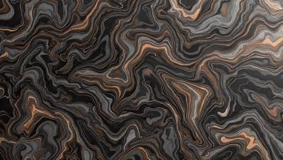 The primary subject of the image is a close-up of a wooden surface with a unique and intricate pattern. The setting is a room with a wooden floor, and the visual style appears to be a combination of a photo and a digital art or illustration. The colors and mood of the image are predominantly dark, with a focus on the wooden pattern and texture.