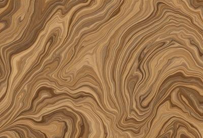 The primary subject of the image is a wooden surface with a unique and intricate pattern. The setting is a close-up view of the wooden surface, showcasing the detailed texture and design. The visual style is a close-up of the wooden surface, which gives a sense of depth and complexity to the pattern. The colors and mood of the image are warm and earthy, with the wooden surface being the main focus of the image.