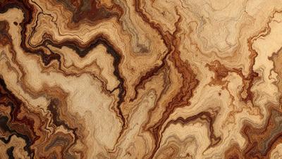 The primary subject of the image is a wooden table with a unique and intricate pattern on its surface. The table appears to be made of wood and has a distinctive design that makes it stand out. The setting is indoors, with the table being the main focus of the scene. The visual style of the image is a close-up of the wooden table, showcasing its intricate pattern. The colors and mood of the image are warm and inviting, with the wooden table serving as a beautiful and eye-catching