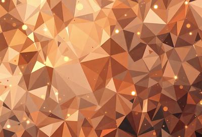 The primary subject of the image is a geometric pattern made up of triangles. The setting is a brown background, which adds a warm and earthy tone to the scene. The visual style is a combination of digital art and illustration, creating a unique and intricate design. The dominant colors are brown and orange, giving the pattern a rich and textured appearance. Overall, the image conveys a sense of depth and complexity, with the triangular shapes creating a visually engaging and captivating pattern.