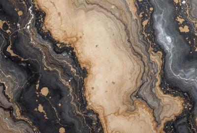 The primary subject of the image is a close-up of a rock formation, possibly a piece of wood or a stone. The setting is a natural environment, with the rock formation being the main focus of the image. The visual style appears to be a close-up of the rock formation, possibly a photo or a digital art piece. The colors and mood of the image are dominated by earthy tones, giving it a natural and rugged appearance.