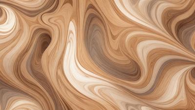 The primary subject of the image is a wooden surface with a unique and intricate pattern. The setting is a close-up view of the wooden surface, showcasing the details of the pattern. The visual style is a close-up of the wooden surface, which gives a sense of depth and texture. The colors and mood of the image are warm and natural, with the wooden surface being the main focus.