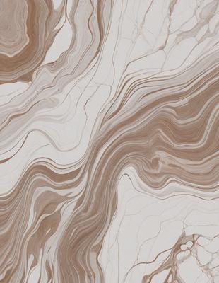 The primary subject of the image is a marble countertop with a unique, swirling pattern. The setting is a kitchen or bathroom, as the countertop is a prominent feature in the scene. The visual style is a close-up of the marble countertop, showcasing its intricate design. The colors and mood of the image are predominantly neutral, with the marble countertop being the main focus and source of visual interest.
