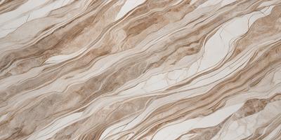 The image features a marble wall with a unique, swirling pattern. The wall is predominantly brown, with some white and tan elements. The pattern creates a visually striking and intricate design. The overall atmosphere of the image is elegant and sophisticated, showcasing the beauty of the marble material.
