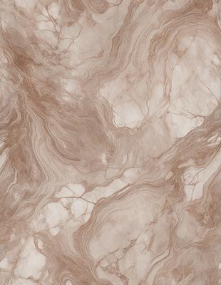 The image features a marble-like surface with a brown and white color scheme. The primary subject is a close-up of the marble, showcasing its intricate patterns and textures. The setting is a natural environment, possibly a stone or marble quarry. The visual style is a realistic representation of the marble, capturing its unique characteristics. The colors and mood of the image are warm and earthy, evoking a sense of natural beauty and craftsmanship.
