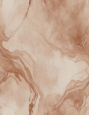 The image features a brown marble-like surface with a pattern of swirls and curves. The setting appears to be a stone or marble wall, possibly in a natural or man-made environment. The visual style of the image is a close-up of the marble surface, showcasing its intricate patterns and textures. The colors in the image are predominantly brown, giving the scene a warm and earthy atmosphere.