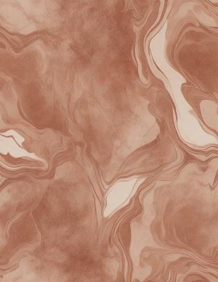The primary subject of the image is a close-up of a brown and white patterned wallpaper. The setting is a room with a brown and white patterned wallpaper. The visual style is a close-up of the wallpaper, showcasing its intricate design. The colors and mood of the image are warm and inviting, with the brown and white pattern creating a cozy atmosphere.