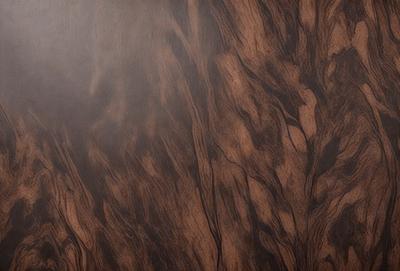 The primary subject of the image is a wooden wall with a unique and intricate pattern. The setting is a room with a wooden surface, possibly a wall or a piece of furniture. The visual style of the image is a close-up of the wooden wall, showcasing the intricate pattern and texture. The colors and mood of the image are warm and natural, with the wooden surface being the dominant color.