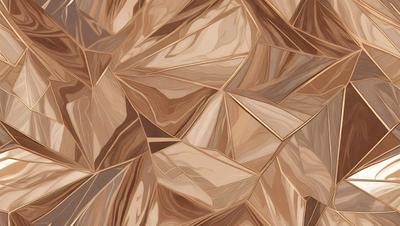 The primary subject of the image is a wooden surface with a unique and intricate pattern. The setting is a close-up view of the wooden surface, showcasing the details of the pattern. The visual style is a combination of a photo and digital art, creating a realistic yet artistic representation of the wooden surface. The colors and mood of the image are warm and earthy, with the wooden surface being the main focus of the image.