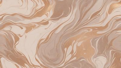 The primary subject of the image is a patterned surface, which appears to be a marbled or textured material. The setting is a room with a wall or floor covered in this patterned material. The visual style of the image is a close-up of the patterned surface, showcasing its intricate details. The colors and mood of the image are predominantly earthy tones, giving it a natural and organic feel.