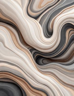 The primary subject of the image is a large, intricate, and colorful pattern made up of various textures and colors. The setting is a white background, which contrasts with the vibrant colors and patterns of the design. The visual style appears to be a combination of digital art and illustration, creating a unique and eye-catching piece. The colors and mood of the image are lively and energetic, with a focus on the artistic and creative aspects of the design.