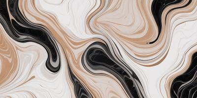 The primary subject of the image is a black and white patterned surface, which appears to be a painting or a digital artwork. The setting is a white background, and the visual style is a combination of photo and digital art. The colors and mood of the image are predominantly black and white, creating a sense of depth and contrast.