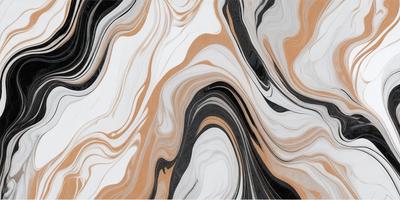 The primary subject of the image is a patterned wallpaper with a black and white color scheme. The setting is a room with a white background, and the visual style appears to be a combination of a photo and a digital art or illustration. The dominant colors and overall atmosphere are a mix of black, white, and gray, creating a modern and sophisticated look.
