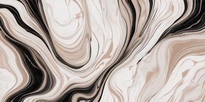 The primary subject of the image is a large, intricate, and artistic design on a wall. The setting is a room with a white background, which highlights the design. The visual style is a combination of digital art and illustration, creating a unique and captivating pattern. The colors and mood of the image are predominantly black and white, giving it a modern and sophisticated appearance.