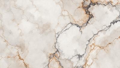 The primary subject of the image is a marble-like surface with a white and brown color scheme. The setting is a white wall with a marble-like texture, giving the appearance of a marble wall. The visual style is a combination of a photo and a drawing, creating a unique and artistic representation of the marble wall. The colors and mood of the image are warm and inviting, with the white and brown tones evoking a sense of elegance and sophistication.
