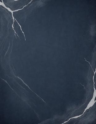 The primary subject of the image is a blue background with a white line. The setting is a dark room, and the visual style is a digital art or illustration. The dominant colors are blue and white, creating a calm and serene atmosphere.