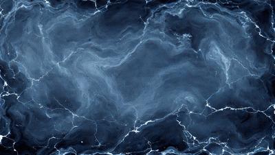 The primary subject of the image is a blue and white swirling pattern, which appears to be a digital art or illustration. The setting is a blue background, and the visual style is a combination of digital art and illustration. The dominant colors are blue and white, creating a calm and soothing atmosphere.