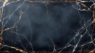 The primary subject of the image is a black and white photo of a marble surface. The setting is a dark room, and the visual style is a black and white photograph. The colors and mood of the image are dark and moody, with the marble surface being the main focus.