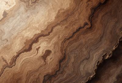 The primary subject of the image is a wooden table with a unique and intricate pattern on its surface. The table appears to be made of wood and has a natural texture. The setting is indoors, with the table being the main focus of the scene. The visual style of the image is a close-up of the wooden table, showcasing its distinctive pattern. The colors and mood of the image are warm and inviting, with the wooden table serving as a beautiful and natural centerpiece.