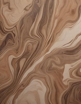 The primary subject of the image is a wooden table with a unique and intricate pattern on its surface. The table appears to be made of wood and has a distinctive texture, giving it a natural and rustic appearance. The setting is indoors, with the table being the main focus of the scene. The visual style of the image is a close-up of the wooden table, showcasing its intricate pattern and texture. The colors and mood of the image are warm and inviting, with the wooden table serving as a