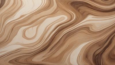 The primary subject of the image is a wooden surface with a unique and intricate pattern. The setting is a close-up view of the wooden surface, showcasing the detailed design. The visual style is a combination of a photo and digital art, as the image appears to be a close-up of a wooden surface with a digital art-like pattern. The colors and mood of the image are warm and natural, with the wooden surface being the main focus.