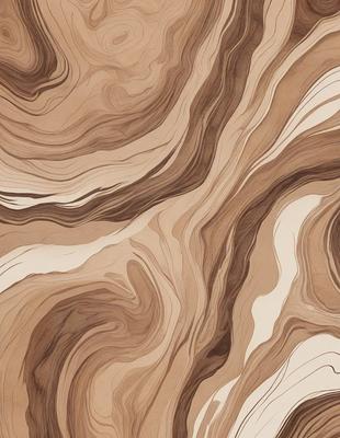 The image features a wooden surface with a unique and intricate design. The primary subject is the wooden material, which appears to be a piece of wood or a wooden wall. The setting is a room with a wooden floor, and the visual style is a close-up of the wooden surface. The colors and mood of the image are warm and natural, with the wooden material being the main focus.