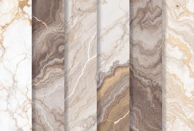 The primary subject of the image is a marble tile, which is the main object, scene, or focus of the image. The setting/background features a marble tile wall, which is the environment, backdrop, or surface visible in the image. The visual style of the image is a photo, as it is a real-life representation of the marble tile. The colors and mood of the image are predominantly neutral, with the marble tile being the main color and the overall atmosphere being calm and sophisticated