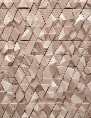 The primary subject of the image is a wall made of white marble tiles. The setting is a room with a marble wall, and the visual style is a close-up of the marble tiles. The colors and mood of the image are predominantly white, giving it a clean and elegant appearance.