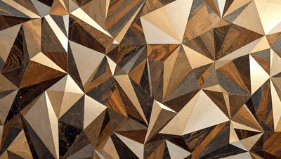 The primary subject of the image is a close-up of a marble pattern, which appears to be a part of a larger design. The setting is a marble surface, and the visual style is a combination of a photo and digital art. The colors and mood of the image are predominantly brown and earthy, giving it a natural and elegant appearance.