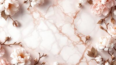 The primary subject of the image is a marble table with a white marble surface. The setting is a room with a white marble table, and the visual style is a photo. The colors and mood of the image are predominantly white, giving it a clean and elegant appearance.