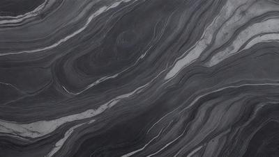 The primary subject of the image is a close-up of a marble-like stone surface. The setting is a dark room, and the visual style appears to be a photo. The colors and mood of the image are predominantly dark, with the marble-like stone surface being the main focus.