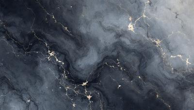 The primary subject of the image is a black and white painting of a cloudy sky. The setting is a dark, moody atmosphere, with the sky being the main focus of the scene. The visual style is a painting, which gives the image a more artistic and textured appearance. The colors are predominantly black and white, creating a dramatic and intense mood.