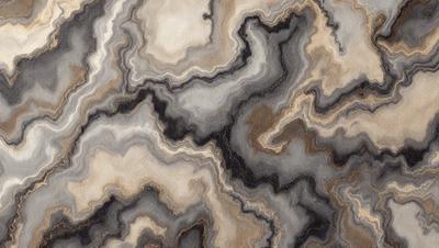 The primary subject of the image is a marble-like pattern, which is the main focus of the image. The setting is a marble-like surface, and the visual style appears to be a combination of a photo and digital art. The colors and mood of the image are predominantly grays and browns, giving it a natural and earthy feel.
