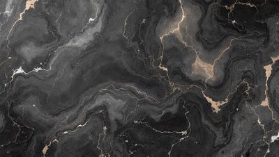 The image features a black and white marble pattern, with a dark background. The marble pattern is intricate and detailed, creating a visually striking scene. The overall atmosphere of the image is elegant and sophisticated, with the marble pattern serving as the primary subject.