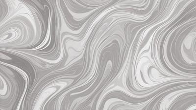 The primary subject of the image is a large, gray, and white marble tile. The setting is a wall, and the visual style is a close-up of the tile. The colors and mood of the image are predominantly gray and white, giving it a clean and modern appearance.