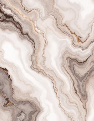 The image features a marble-like surface with a pattern of swirls and creases. The primary subject is the marble, which is the main object, scene, or focus of the image. The setting is a natural environment, with the marble surface being the backdrop. The visual style is a close-up of the marble, showcasing its intricate patterns and textures. The colors and mood of the image are predominantly neutral, with the marble's creases and swirls providing a sense