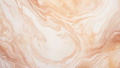 The primary subject of the image is a marble wall with a unique and intricate pattern. The setting is a room with a white background, which highlights the marble's natural beauty. The visual style is a close-up of the marble wall, showcasing its texture and details. The colors and mood of the image are predominantly neutral, with the marble's natural hues and the white background creating a calm and elegant atmosphere.