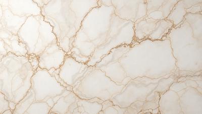The image features a marble wall with a white and brown color scheme. The marble wall has a patterned texture, giving it a unique and elegant appearance. The wall is the primary subject of the image, and it is set against a white background, which further emphasizes the marble's natural beauty. The visual style of the image is a close-up of the marble wall, allowing the viewer to appreciate the intricate details of the pattern. The colors and mood of the image are warm and inviting, creating
