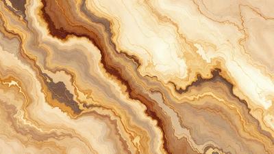 The image features a close-up of a marble-like surface with a variety of colors and patterns. The primary subject is the intricate and visually appealing design of the marble-like material. The setting is a natural environment, possibly a rock formation or a stone wall. The visual style is a close-up of the marble-like surface, showcasing its unique texture and patterns. The colors and mood of the image are warm and earthy, with a sense of natural beauty and craftsmanship.