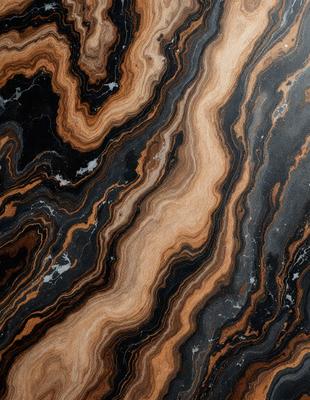 The primary subject of the image is a close-up of a marble stone with a unique and intricate pattern. The setting is a black and white photograph, which adds a timeless and classic feel to the image. The visual style is a high-quality photo, showcasing the natural beauty of the marble stone. The colors and mood of the image are predominantly black and white, giving it a sophisticated and elegant appearance.
