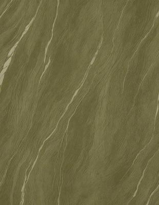 The primary subject of the image is a close-up of a marble wall with a patterned texture. The setting is a room with a marble wall, and the visual style is a photo. The dominant colors are brown and green, creating a warm and natural atmosphere.