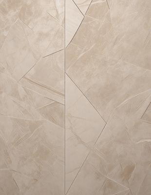 The image features a wall with a unique design, resembling a brick pattern. The wall is made of tiles, and the pattern is created by the arrangement of these tiles. The tiles are arranged in a way that gives the appearance of a brick wall, making it an interesting and visually appealing design. The overall atmosphere of the image is modern and stylish, with the tiles providing a contemporary touch to the space.