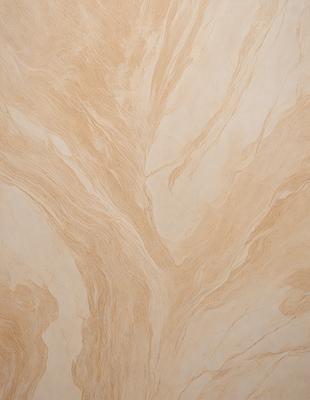 The primary subject of the image is a wall with a marble texture. The setting is a room with a brown and white marble wall. The visual style is a close-up of the marble wall, showcasing its intricate texture. The colors and mood of the image are warm and earthy, with the brown and white marble creating a natural and elegant atmosphere.