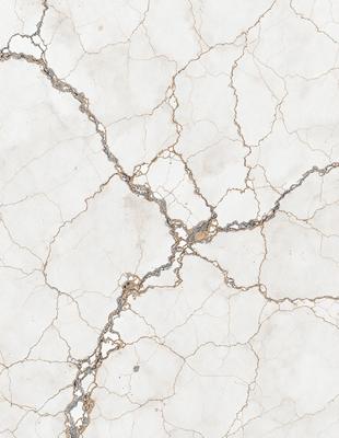 The image features a white marble wall with a cracked and rough texture. The wall appears to be made of cement, giving it a unique and aged appearance. The primary subject of the image is the marble wall, which serves as the main focus of the scene. The setting is an indoor environment, possibly a building or a room with a distinctive design. The visual style of the image is a close-up of the marble wall, highlighting its intricate details and textures. The colors and mood of the