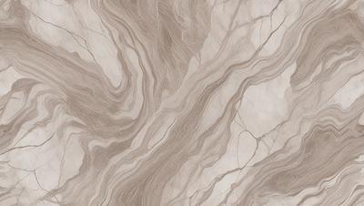 The image features a marble-like surface with a pattern of swirls and waves. The primary subject is the marble-like material, which is the setting and background of the image. The visual style is a close-up of the marble, showcasing its intricate pattern. The colors and mood of the image are predominantly neutral, with the marble-like material being the main focus.
