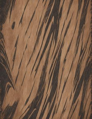 The primary subject of the image is a wooden surface with a unique and intricate pattern. The setting is a close-up of the wooden surface, showcasing the details of the pattern. The visual style is a combination of a photo and a digital art, as it appears to be a close-up of a wooden surface with a digital art-like pattern. The colors and mood of the image are predominantly dark, with the wooden surface being the main focus.