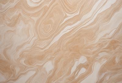 The image features a wooden surface with a unique and intricate pattern. The primary subject is the wooden material, which appears to be a piece of wood or a wooden wall. The setting is a room with a wooden floor, and the visual style is a close-up of the wooden surface. The colors and mood of the image are warm and natural, with the wooden material being the dominant color.